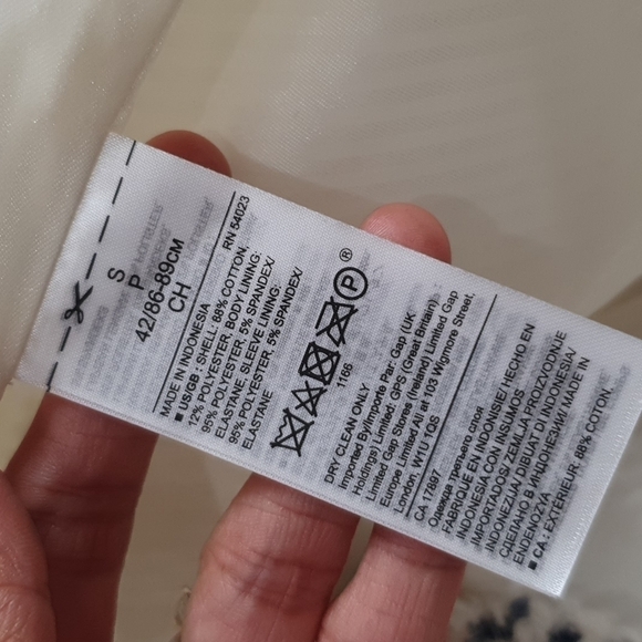 NWOT Banana Republic Collarless Tweed Blazer Jacket - Picture 4 of 11